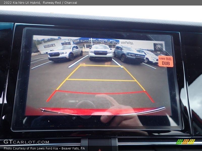 Runway Red / Charcoal 2022 Kia Niro LX Hybrid