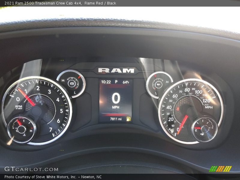 Flame Red / Black 2021 Ram 2500 Tradesman Crew Cab 4x4