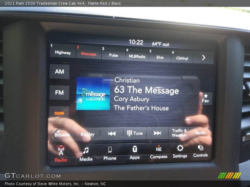 Flame Red / Black 2021 Ram 2500 Tradesman Crew Cab 4x4