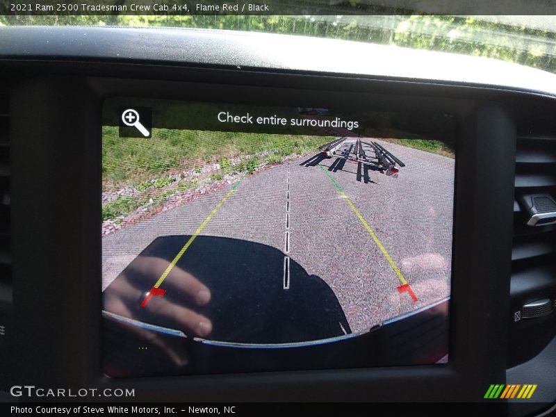 Flame Red / Black 2021 Ram 2500 Tradesman Crew Cab 4x4