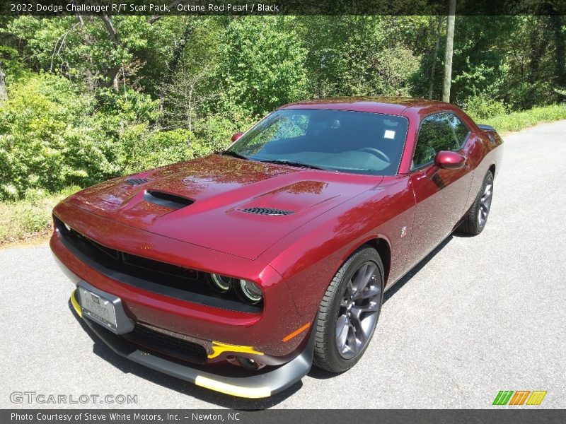 Octane Red Pearl / Black 2022 Dodge Challenger R/T Scat Pack