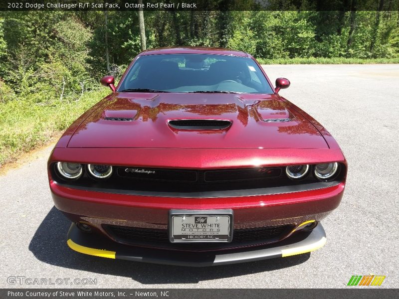 Octane Red Pearl / Black 2022 Dodge Challenger R/T Scat Pack