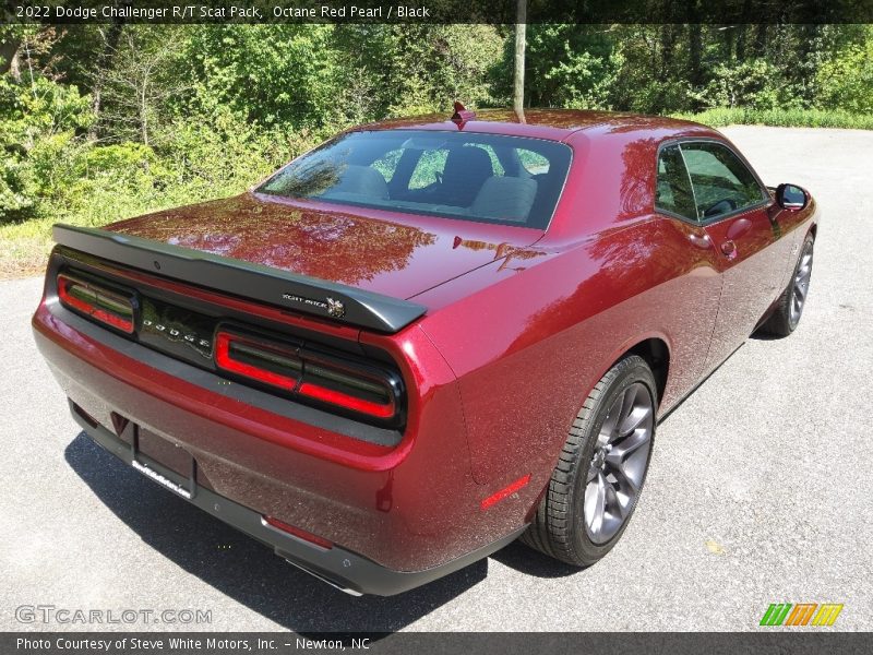Octane Red Pearl / Black 2022 Dodge Challenger R/T Scat Pack