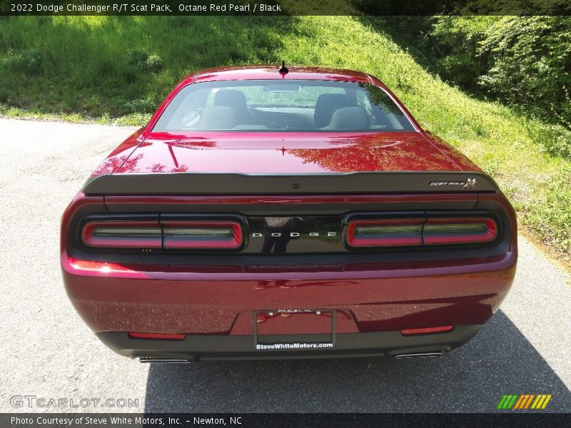 Octane Red Pearl / Black 2022 Dodge Challenger R/T Scat Pack