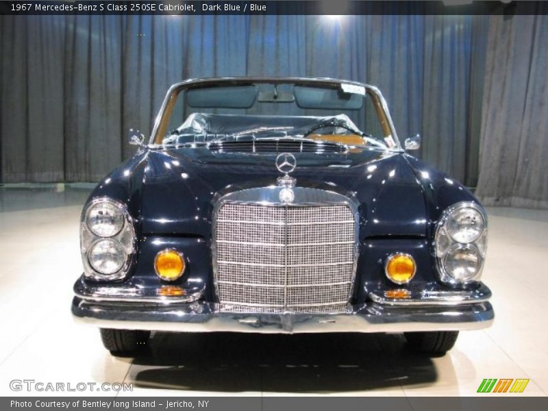 Dark Blue / Blue 1967 Mercedes-Benz S Class 250SE Cabriolet