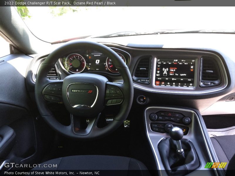 Dashboard of 2022 Challenger R/T Scat Pack