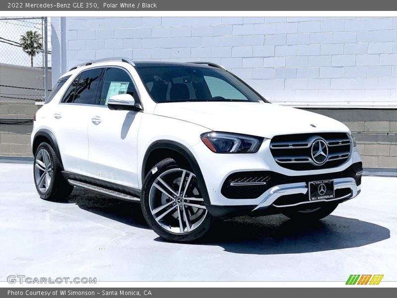 Front 3/4 View of 2022 GLE 350