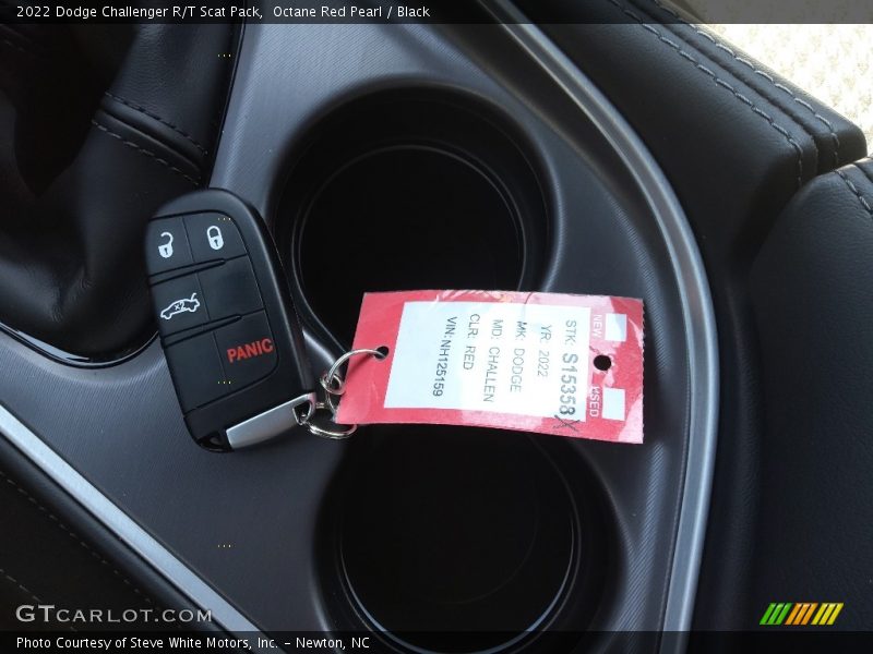 Octane Red Pearl / Black 2022 Dodge Challenger R/T Scat Pack
