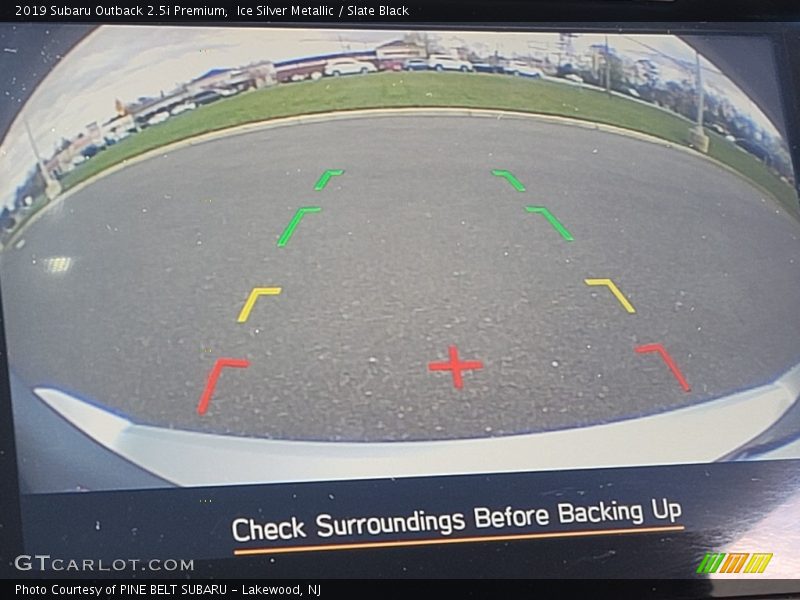 Ice Silver Metallic / Slate Black 2019 Subaru Outback 2.5i Premium
