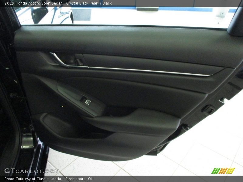 Crystal Black Pearl / Black 2019 Honda Accord Sport Sedan