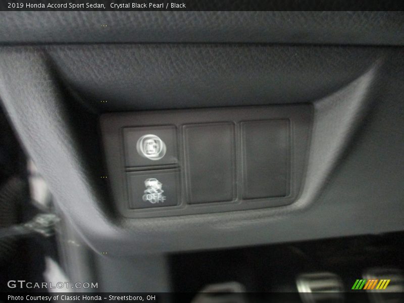 Crystal Black Pearl / Black 2019 Honda Accord Sport Sedan