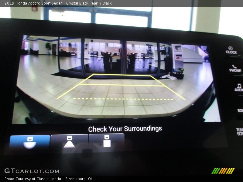 Crystal Black Pearl / Black 2019 Honda Accord Sport Sedan