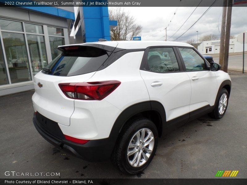 Summit White / Jet Black/­Medium Ash Gray 2022 Chevrolet TrailBlazer LS