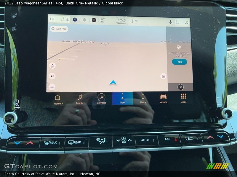 Navigation of 2022 Wagoneer Series I 4x4