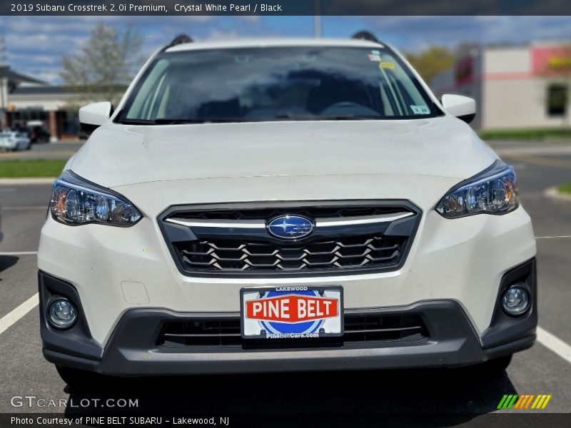 Crystal White Pearl / Black 2019 Subaru Crosstrek 2.0i Premium