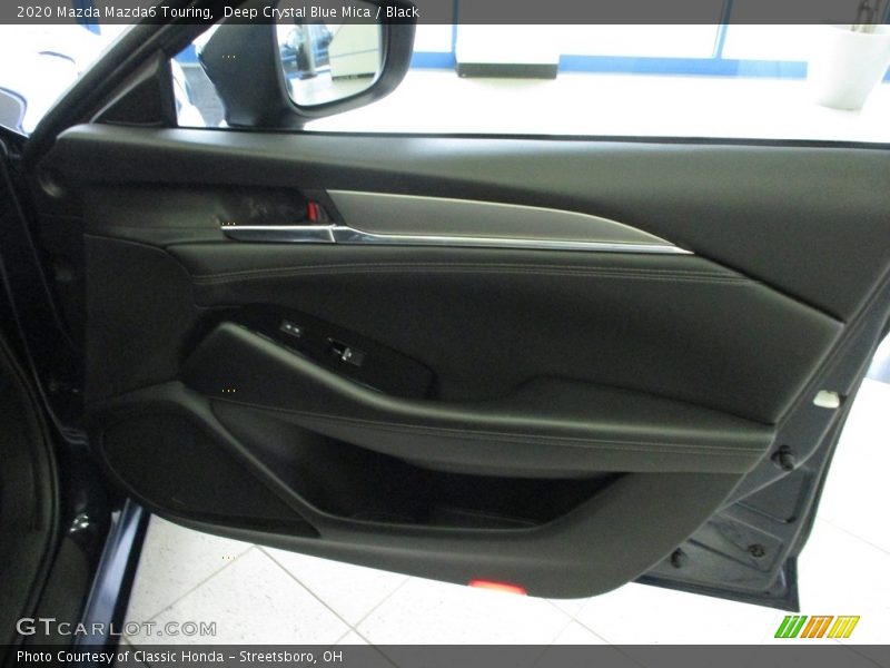 Deep Crystal Blue Mica / Black 2020 Mazda Mazda6 Touring