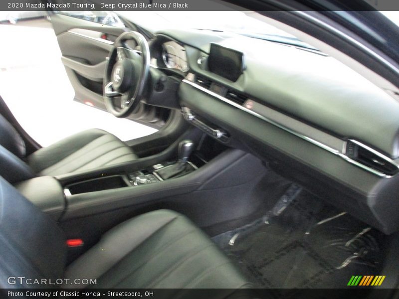 Deep Crystal Blue Mica / Black 2020 Mazda Mazda6 Touring