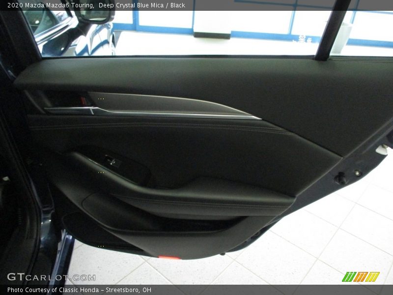 Deep Crystal Blue Mica / Black 2020 Mazda Mazda6 Touring
