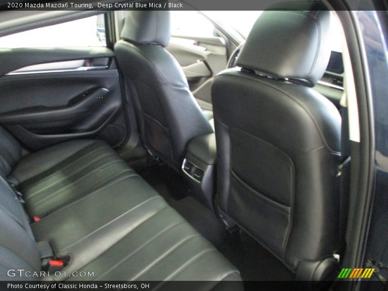 Deep Crystal Blue Mica / Black 2020 Mazda Mazda6 Touring