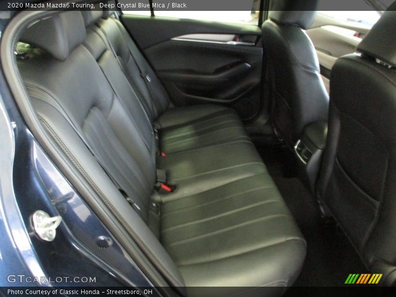 Deep Crystal Blue Mica / Black 2020 Mazda Mazda6 Touring