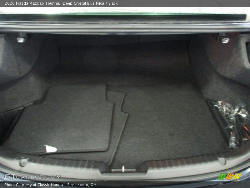 Deep Crystal Blue Mica / Black 2020 Mazda Mazda6 Touring