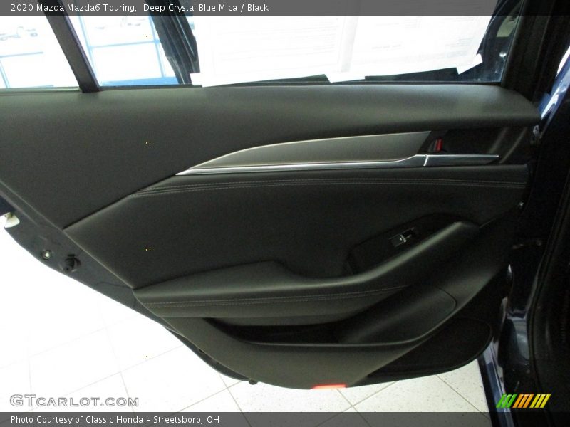 Deep Crystal Blue Mica / Black 2020 Mazda Mazda6 Touring