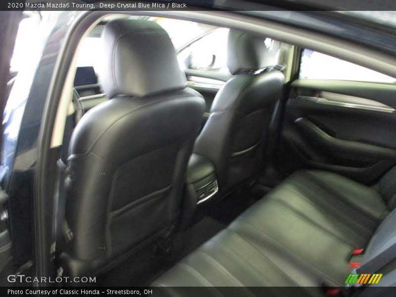 Deep Crystal Blue Mica / Black 2020 Mazda Mazda6 Touring
