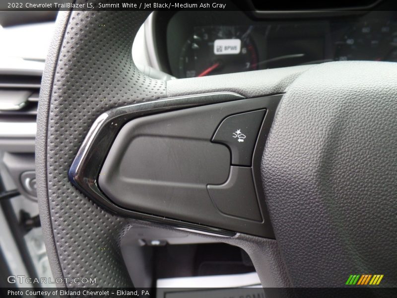 Summit White / Jet Black/­Medium Ash Gray 2022 Chevrolet TrailBlazer LS