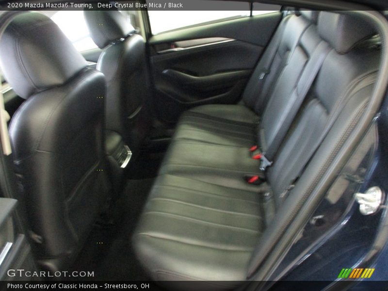 Deep Crystal Blue Mica / Black 2020 Mazda Mazda6 Touring