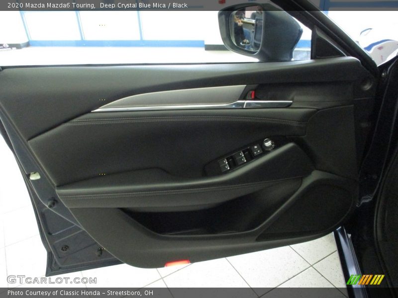 Deep Crystal Blue Mica / Black 2020 Mazda Mazda6 Touring