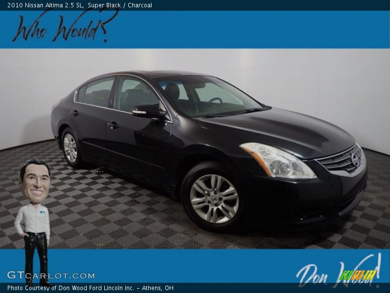 Super Black / Charcoal 2010 Nissan Altima 2.5 SL