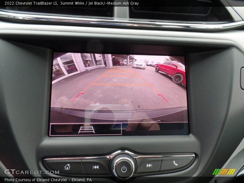 Summit White / Jet Black/­Medium Ash Gray 2022 Chevrolet TrailBlazer LS