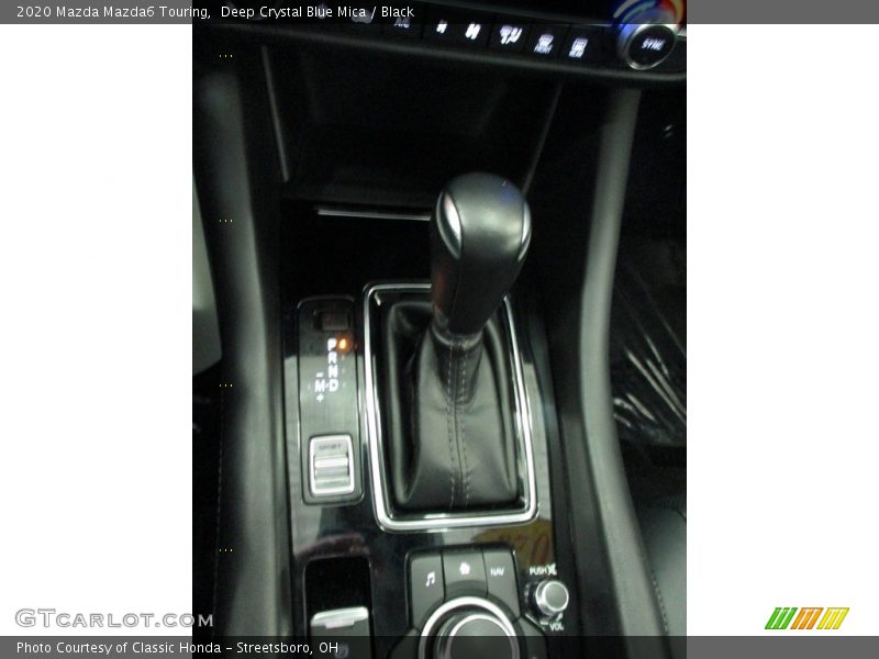 Deep Crystal Blue Mica / Black 2020 Mazda Mazda6 Touring