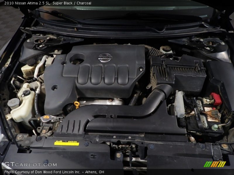 Super Black / Charcoal 2010 Nissan Altima 2.5 SL