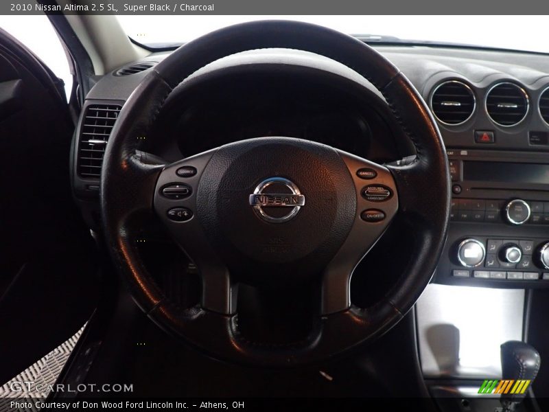 Super Black / Charcoal 2010 Nissan Altima 2.5 SL