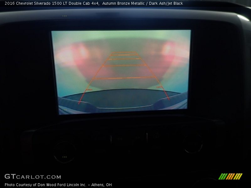 Autumn Bronze Metallic / Dark Ash/Jet Black 2016 Chevrolet Silverado 1500 LT Double Cab 4x4