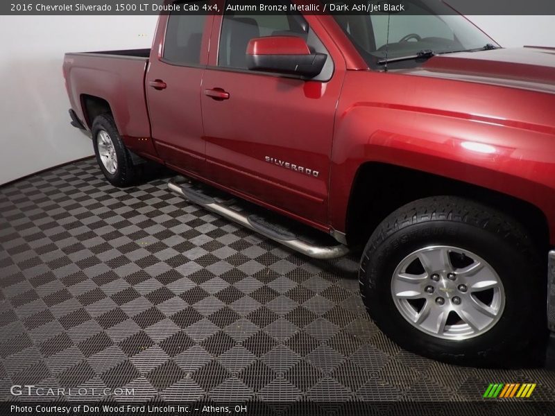 Autumn Bronze Metallic / Dark Ash/Jet Black 2016 Chevrolet Silverado 1500 LT Double Cab 4x4