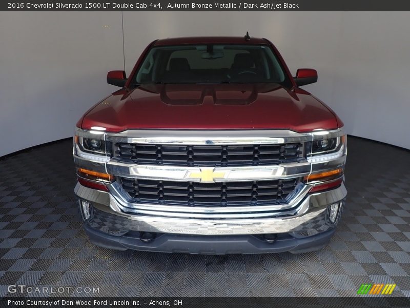 Autumn Bronze Metallic / Dark Ash/Jet Black 2016 Chevrolet Silverado 1500 LT Double Cab 4x4