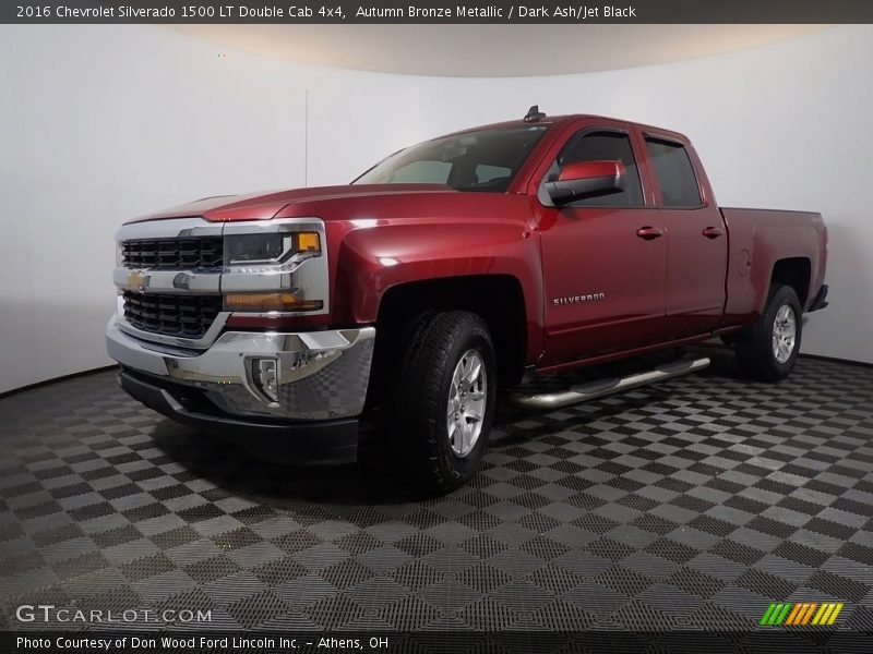 Autumn Bronze Metallic / Dark Ash/Jet Black 2016 Chevrolet Silverado 1500 LT Double Cab 4x4