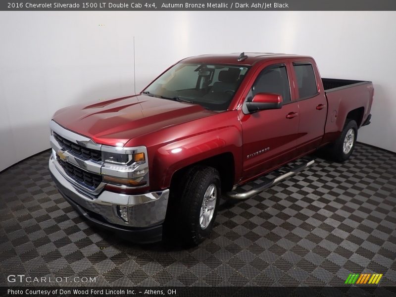 Autumn Bronze Metallic / Dark Ash/Jet Black 2016 Chevrolet Silverado 1500 LT Double Cab 4x4