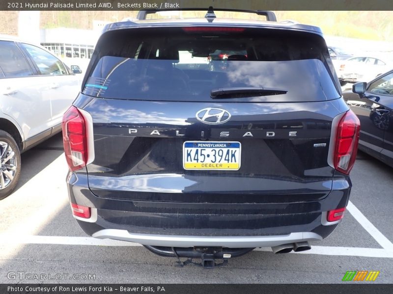 Becketts Black / Black 2021 Hyundai Palisade Limited AWD