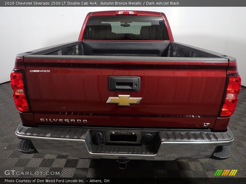 Autumn Bronze Metallic / Dark Ash/Jet Black 2016 Chevrolet Silverado 1500 LT Double Cab 4x4