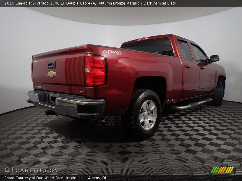 Autumn Bronze Metallic / Dark Ash/Jet Black 2016 Chevrolet Silverado 1500 LT Double Cab 4x4