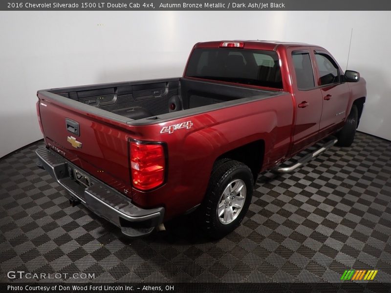 Autumn Bronze Metallic / Dark Ash/Jet Black 2016 Chevrolet Silverado 1500 LT Double Cab 4x4