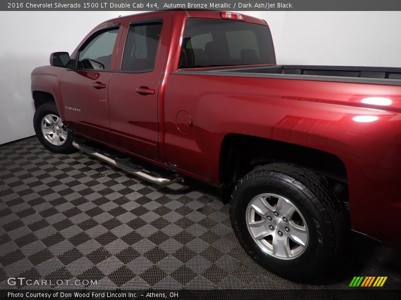 Autumn Bronze Metallic / Dark Ash/Jet Black 2016 Chevrolet Silverado 1500 LT Double Cab 4x4