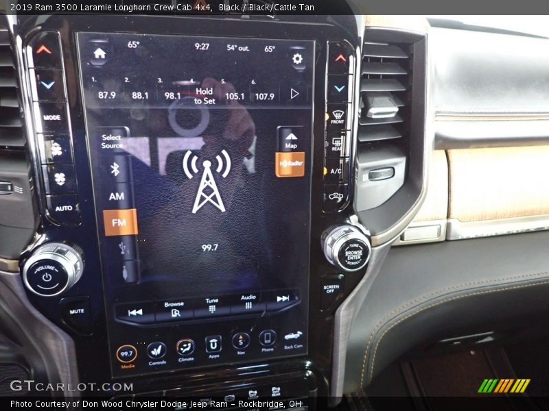 Black / Black/Cattle Tan 2019 Ram 3500 Laramie Longhorn Crew Cab 4x4