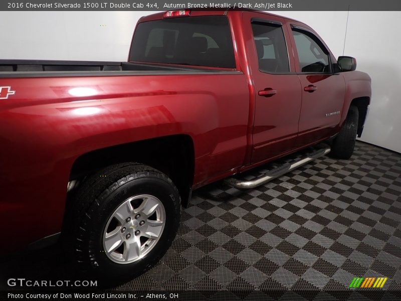 Autumn Bronze Metallic / Dark Ash/Jet Black 2016 Chevrolet Silverado 1500 LT Double Cab 4x4