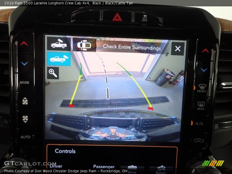 Black / Black/Cattle Tan 2019 Ram 3500 Laramie Longhorn Crew Cab 4x4