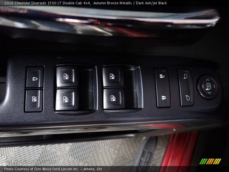 Autumn Bronze Metallic / Dark Ash/Jet Black 2016 Chevrolet Silverado 1500 LT Double Cab 4x4