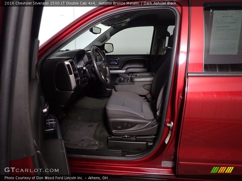 Autumn Bronze Metallic / Dark Ash/Jet Black 2016 Chevrolet Silverado 1500 LT Double Cab 4x4